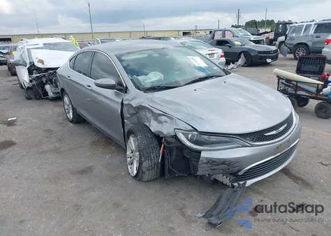 2016 Chrysler 200 Limited z USA, uszkodzony, nr VIN 1C3CCCAB0GN132487
